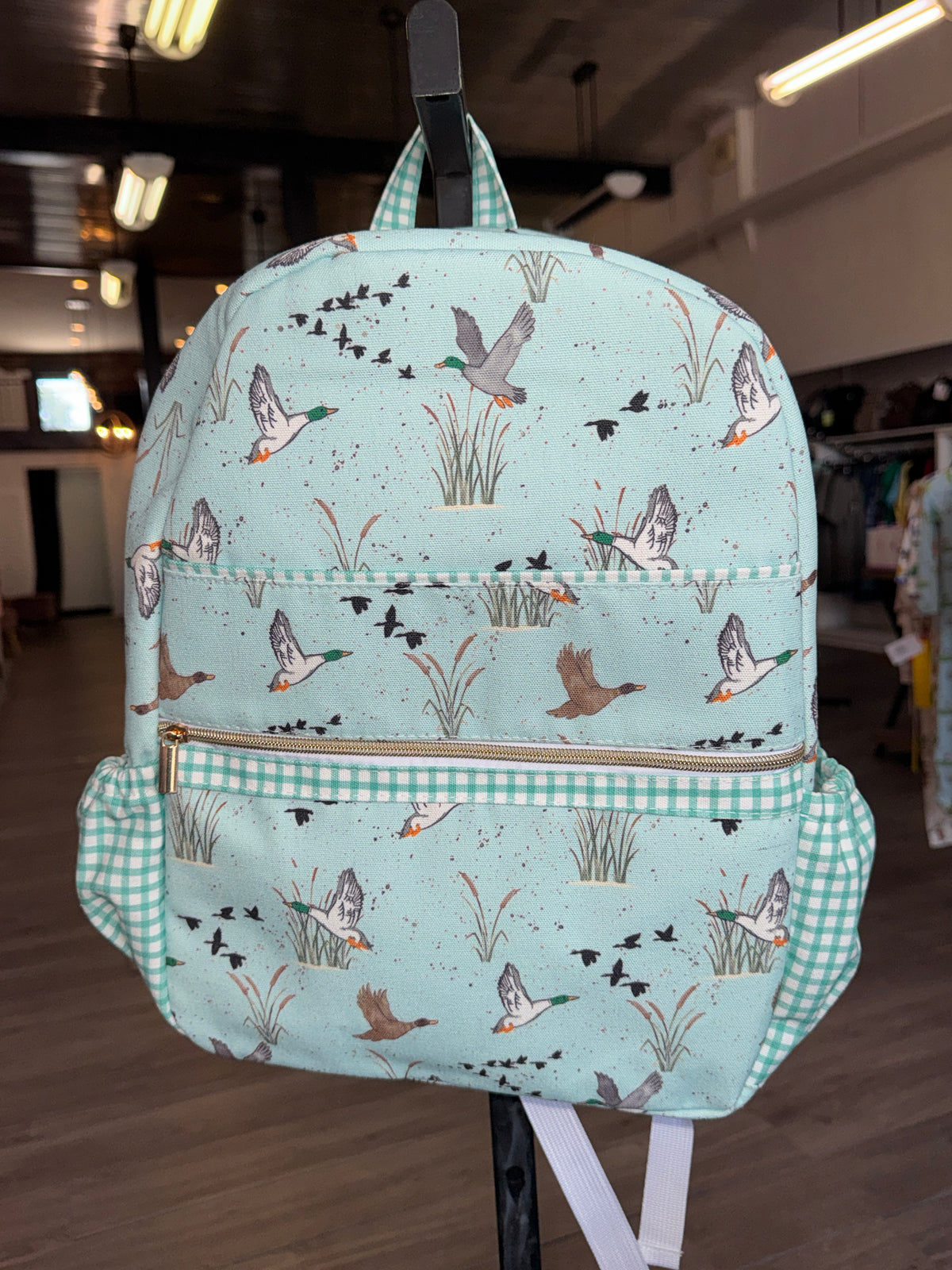 Green Duck Backpack