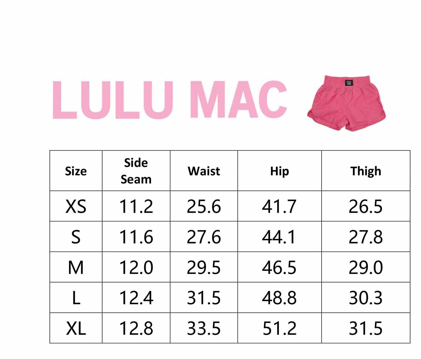 LULU MAC SOLID SHORTS- BLUE