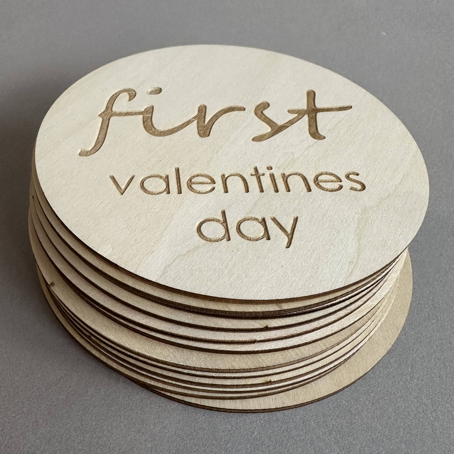 Baby Monthly Milestone Photo Prop Cards (24 milestones)