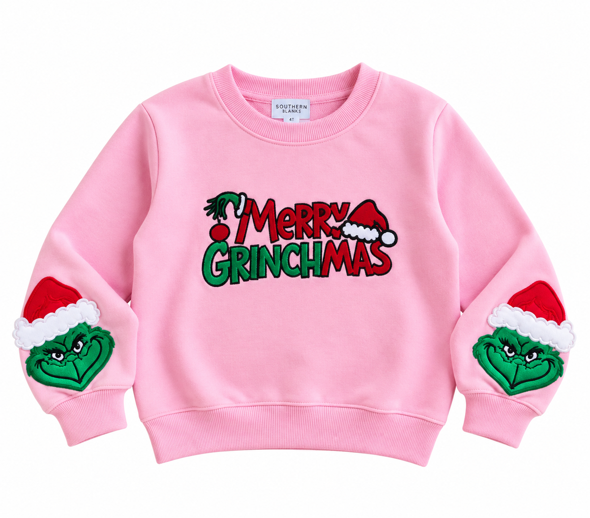 Pink Merry Grinch Sweatshirt