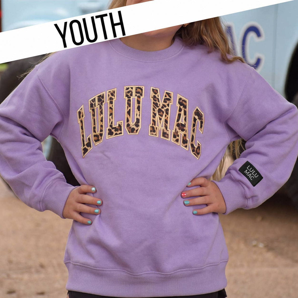 Lulu Mac LEOP LAVENDER