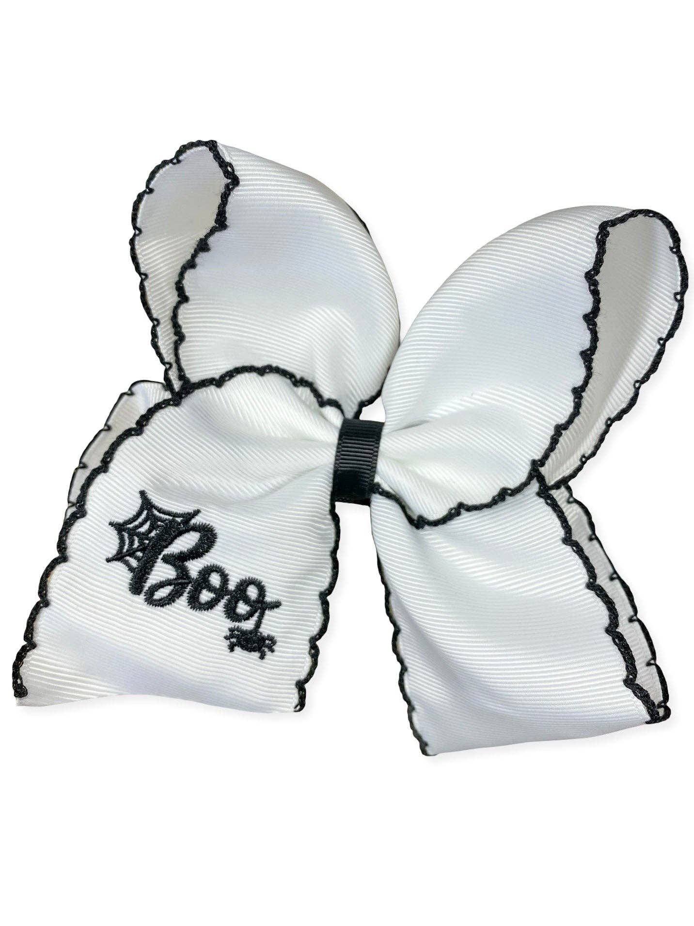 Boo Halloween Hair Bow | Clip