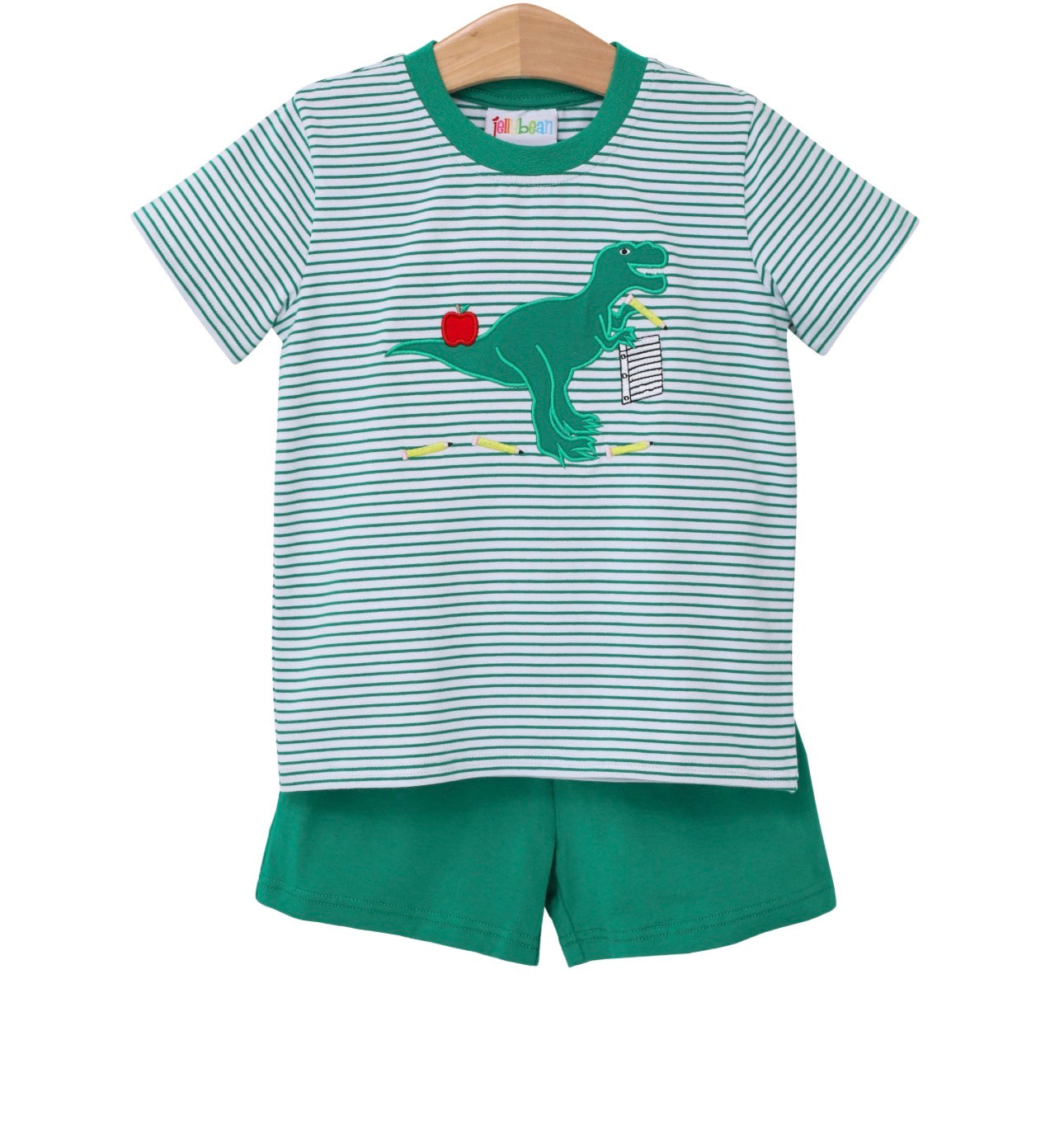 Back to School Dino Short Set
