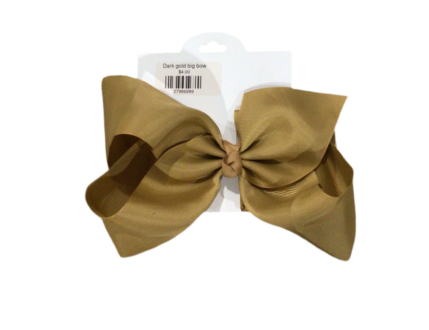 Dark Gold Large Bow