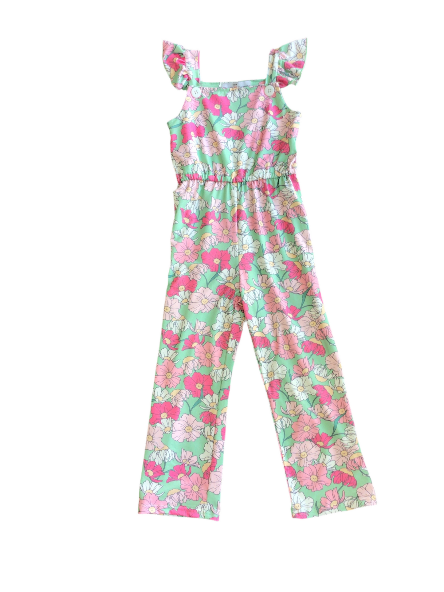 Mint & Pink Romper