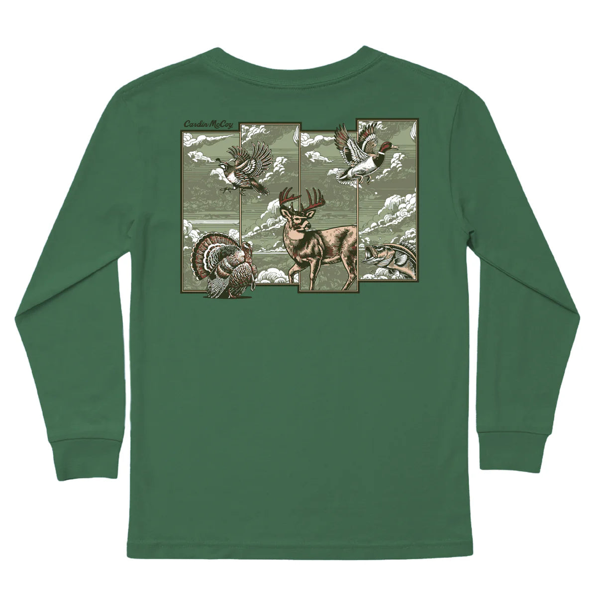 Hunting Grid- Dark Olive