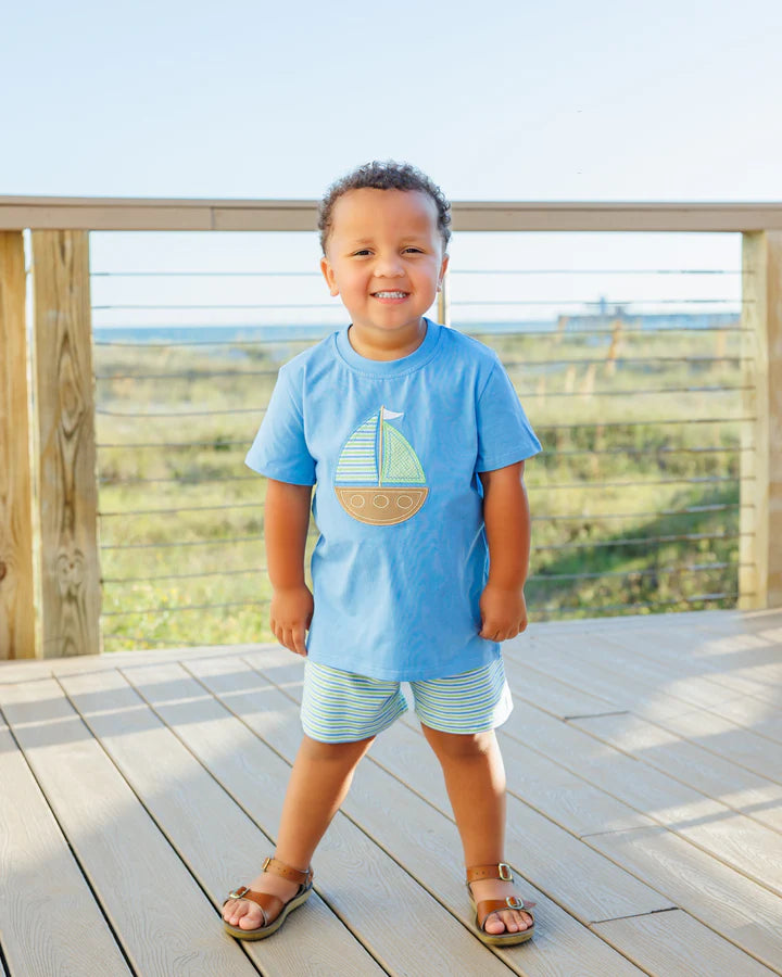 Sailin' Away Short Set