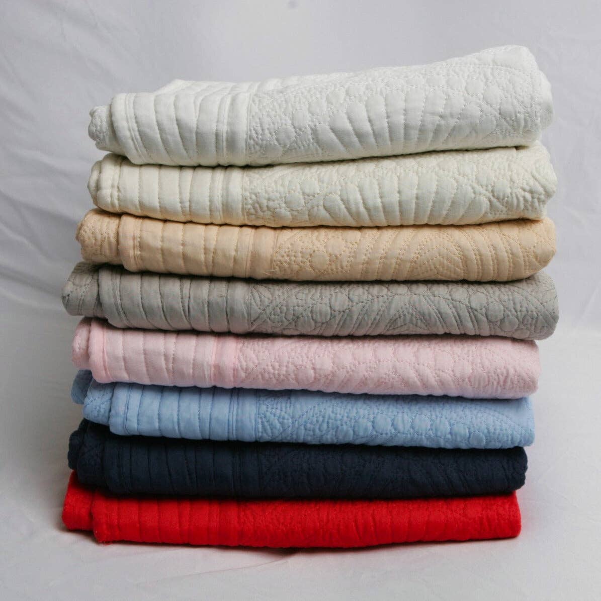 Navy Blue Quilt: Baby Quilt (36" x 46")