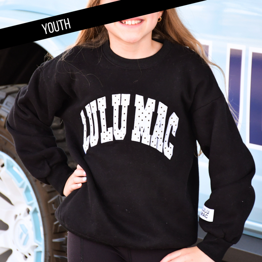 Lulu Mac Black/White Polka Dot