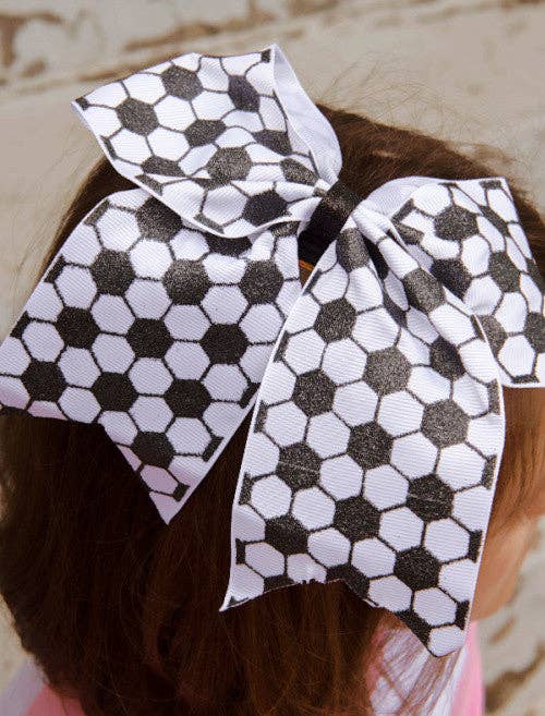 Soccer Cheer Bow