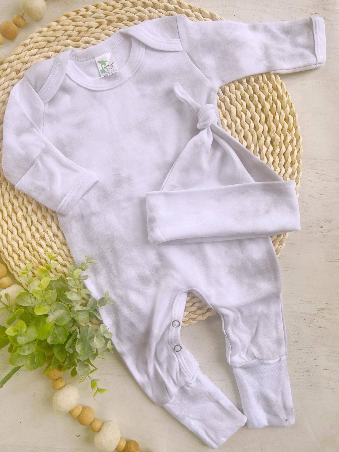 Baby Romper Blank - Solids Patterns: Light Pink