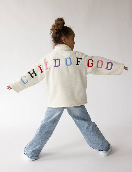 Child of God Fleece Kids Pullover
