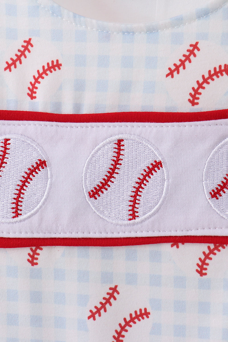 Baseball Gingham Jonjon