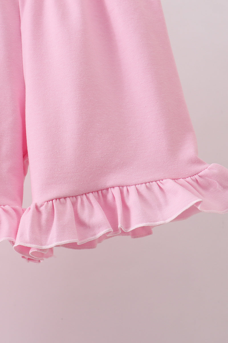 Big Sister Ruffle Shorts Set
