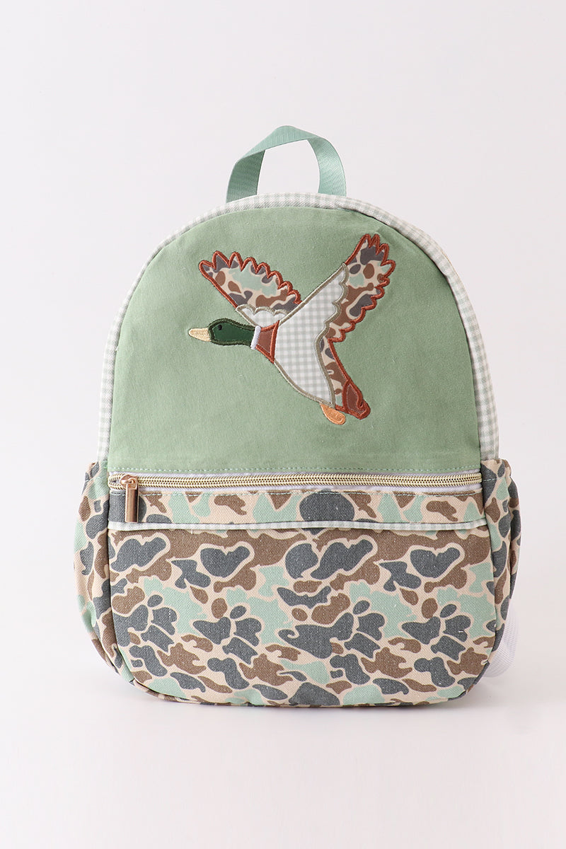 Camouflage Duck Backpack- Small