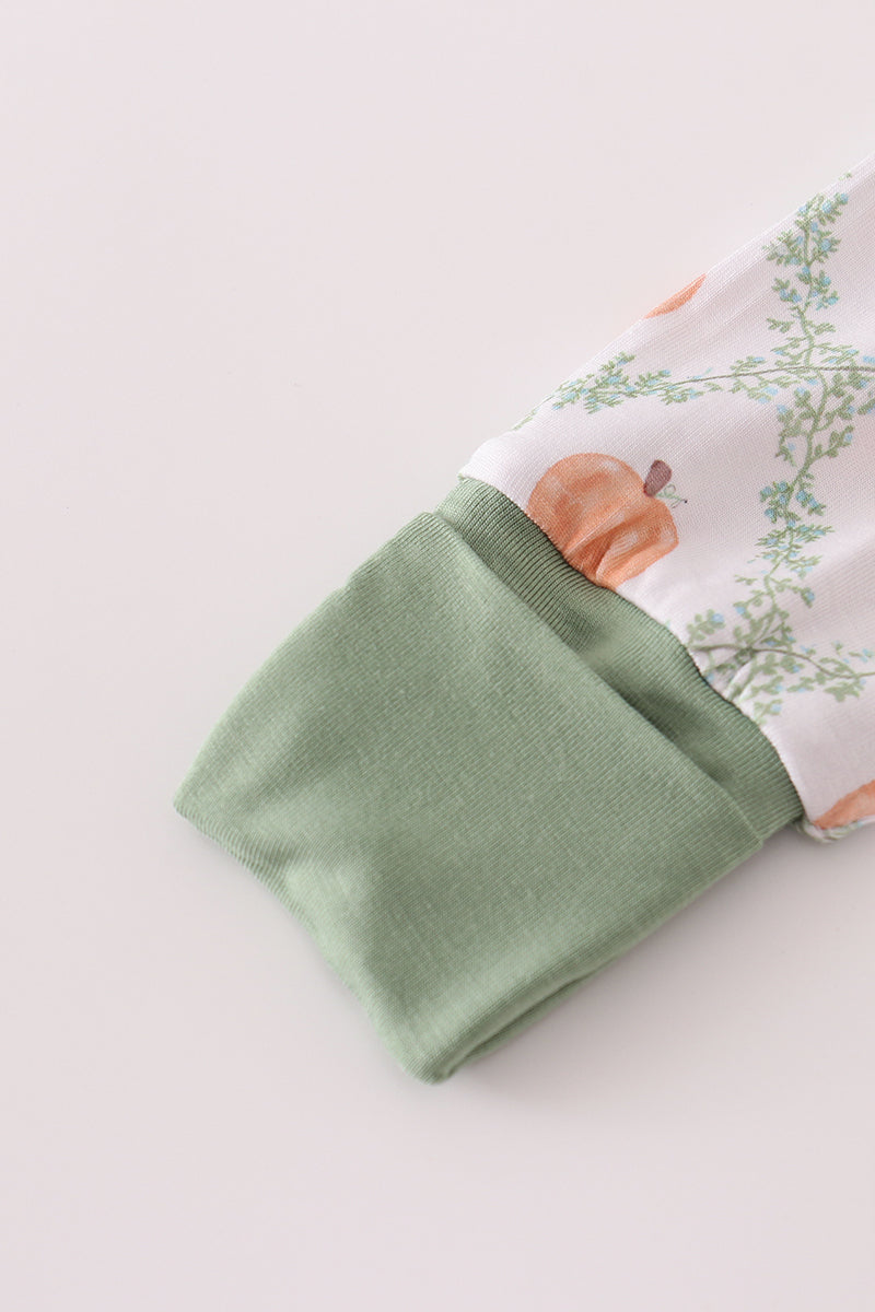 Green Pumpkin Bamboo Sleeper