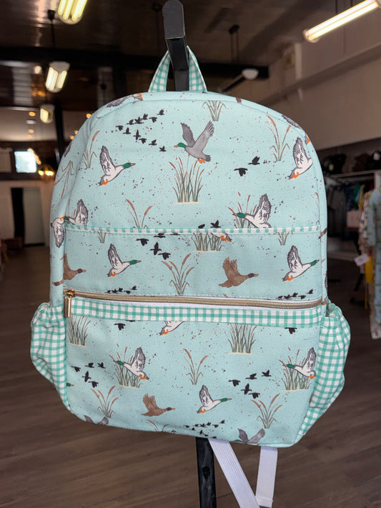 Green Duck Backpack