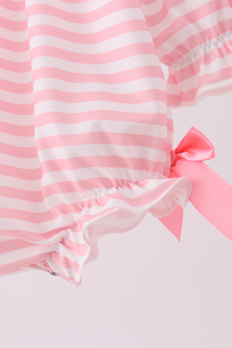 Pink Stripe Princess Bubble