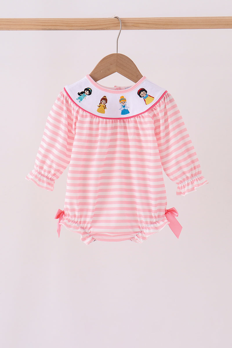 Pink Stripe Princess Bubble