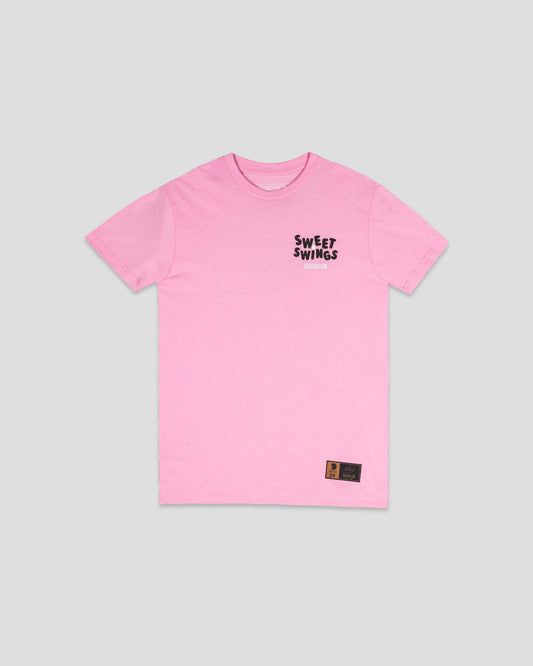 Griffey Jr. Sweet Swings Gummy Candy Youth T-Shirt - Pink: Youth XL