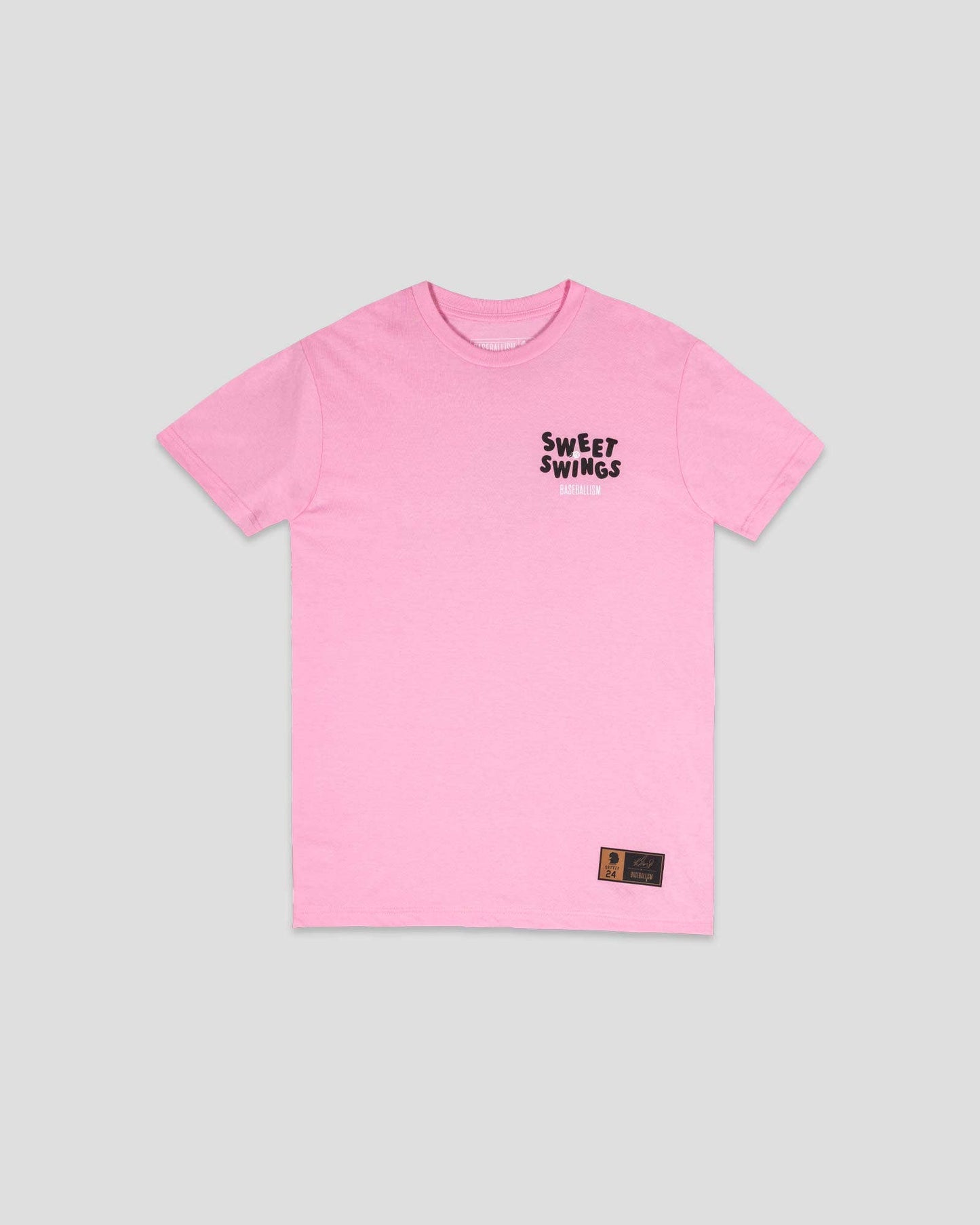Griffey Jr. Sweet Swings Gummy Candy Youth T-Shirt - Pink: Youth Medium