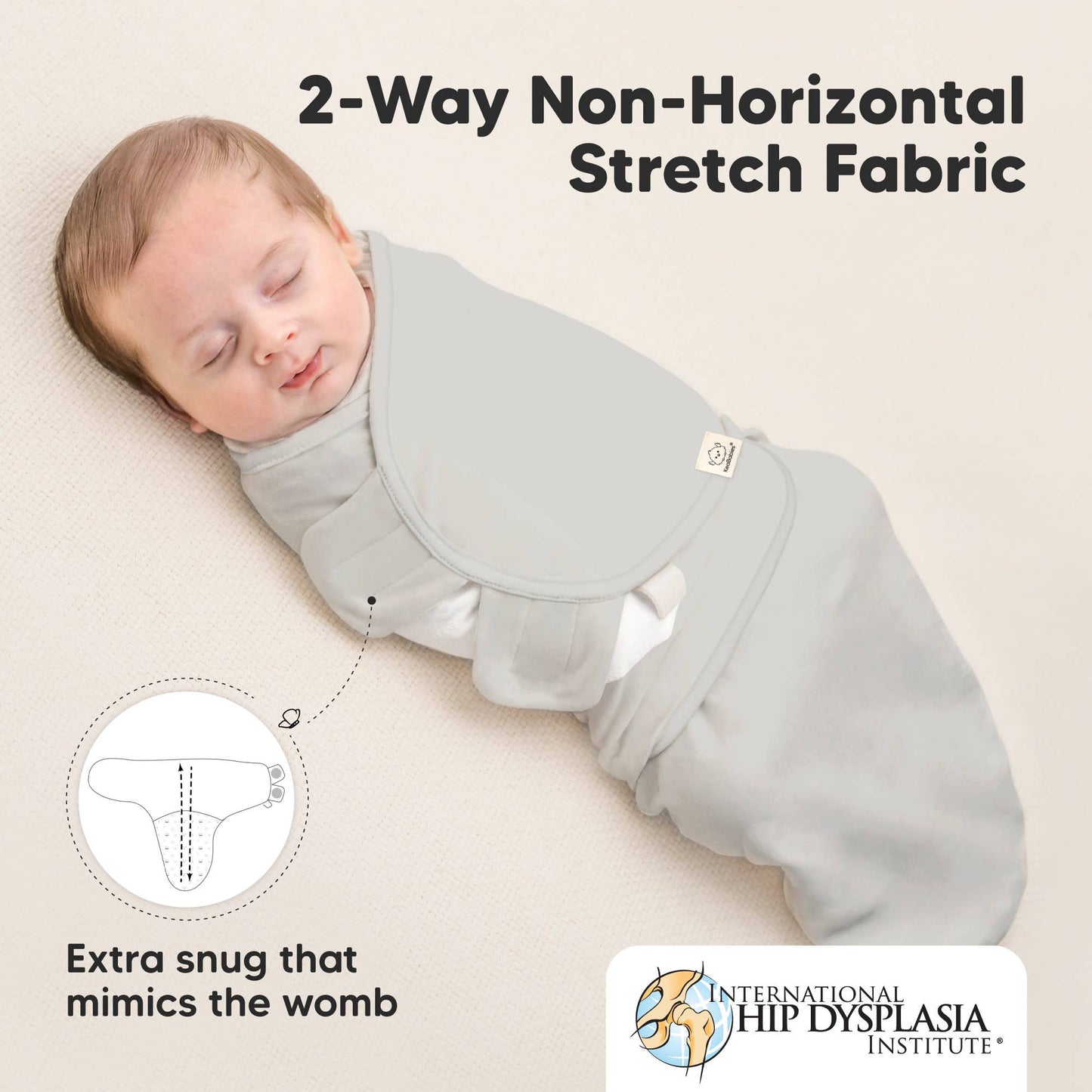 3pk Soothe Baby Swaddles 0-3 Months, Sleep Sack for Newborns: Sage / OS 0-3M