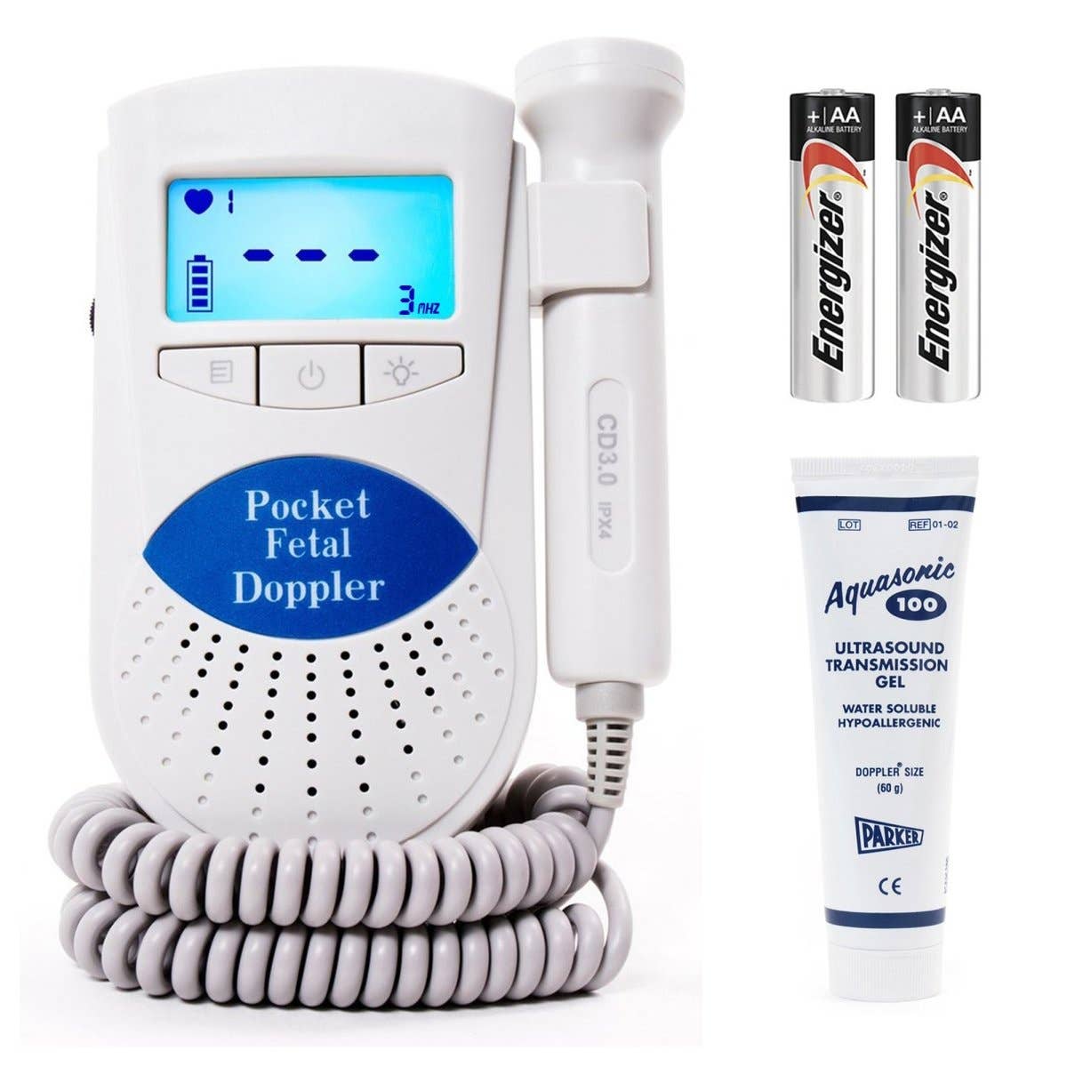 SpringBud FD-300B Fetal Doppler Baby Heartbeat Monitor