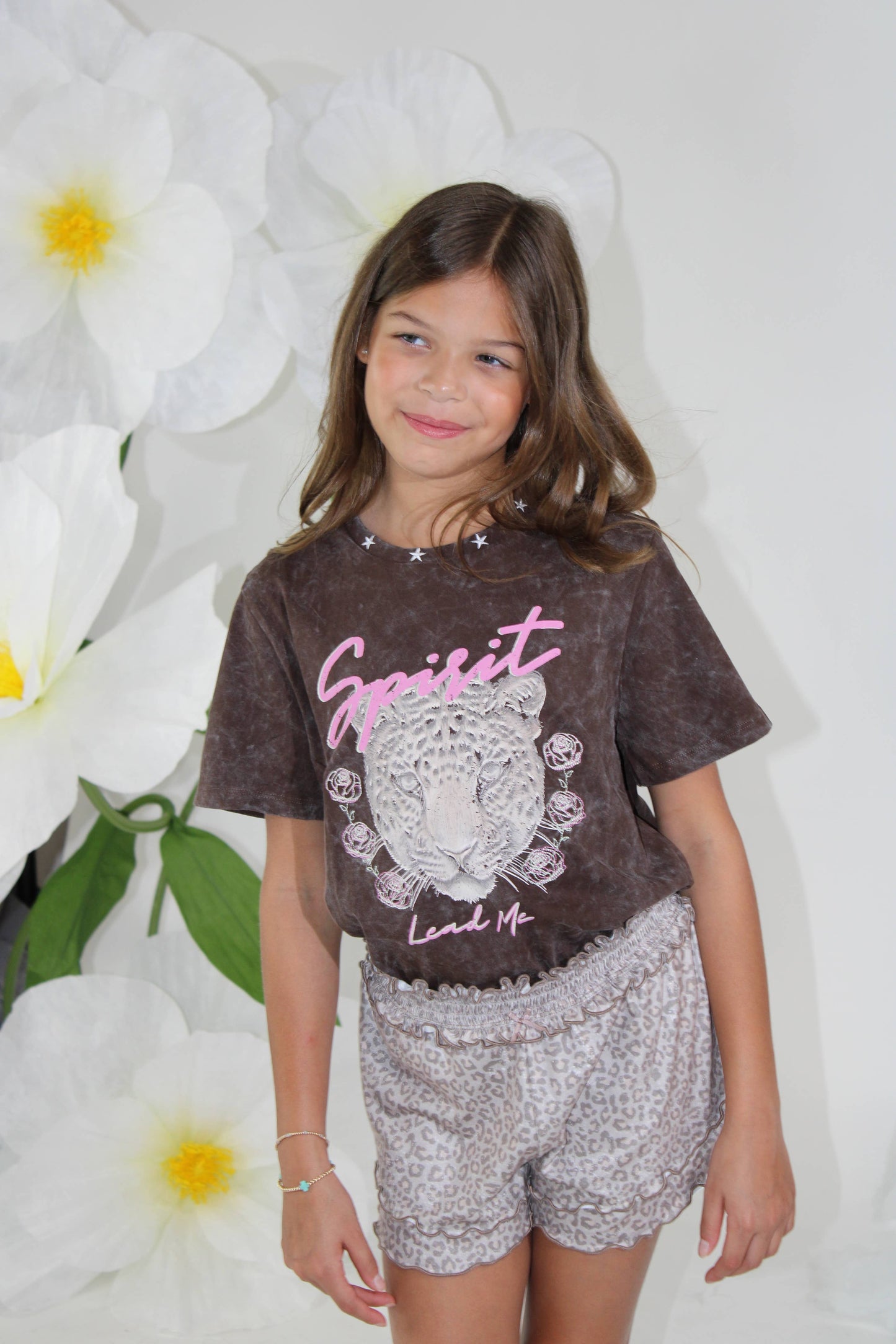 Spirit Lead Me graphic tee Tween Girls