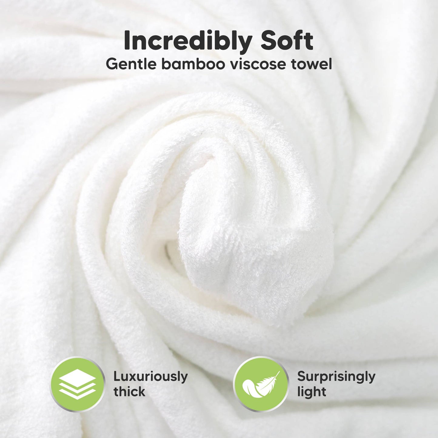 KeaBabies Cuddle Baby Hooded Towel: Duck / Regular