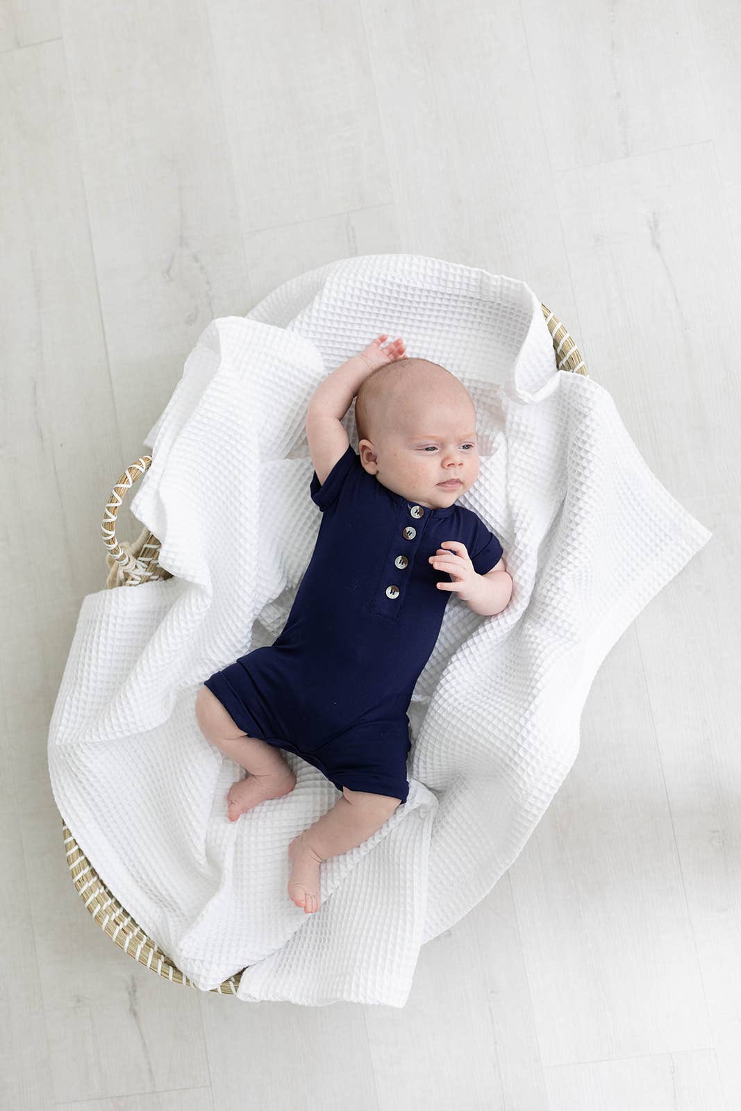 Baby Rompers - Navy Blue