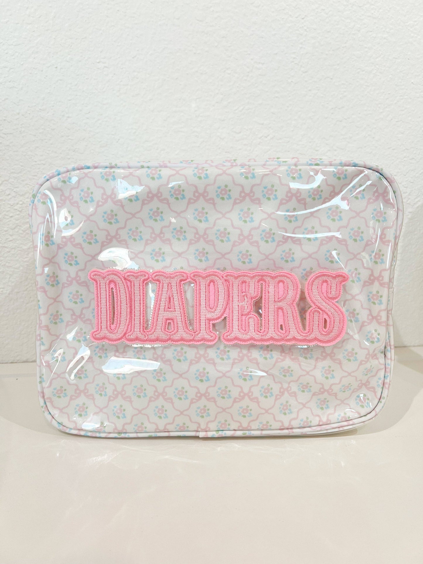Diapers XL - Clear Coat Bag: Blue