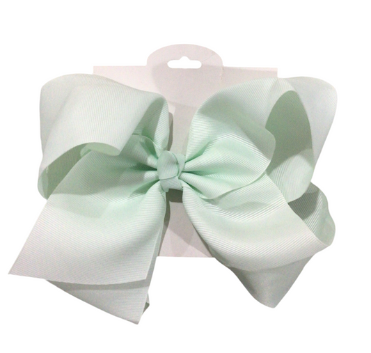 Mint Large Bow