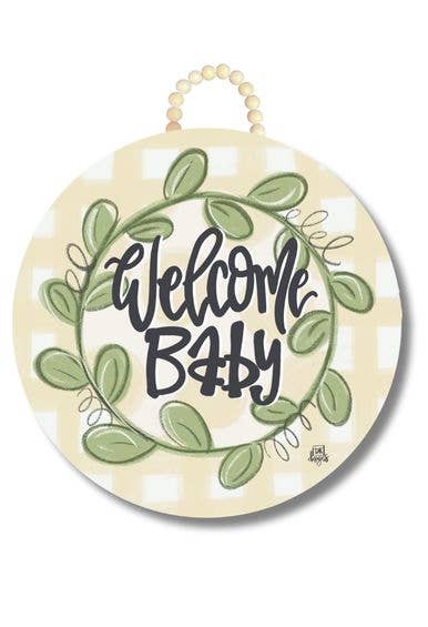 DK Welcome Baby Large Hanger