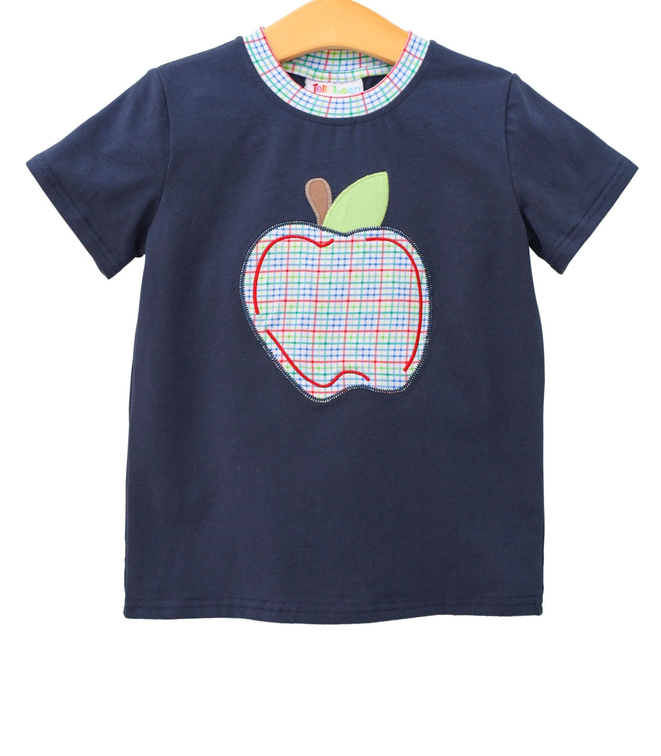 Primary Plaid Apple Shirt