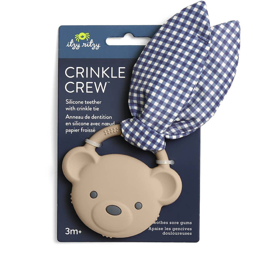 *NEW* Crinkle Crew™ : Taupe Bear