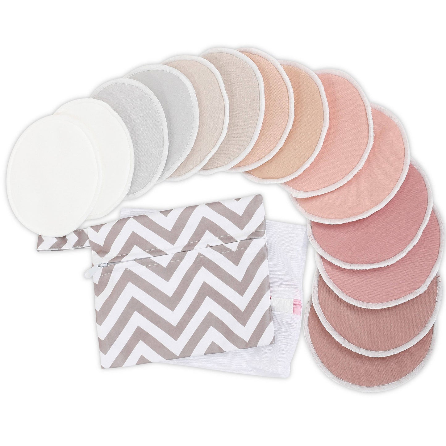 KeaBabies Soothe Reusable Nursing Pads for Breastfeeding: Lovelle / Large 4.8"