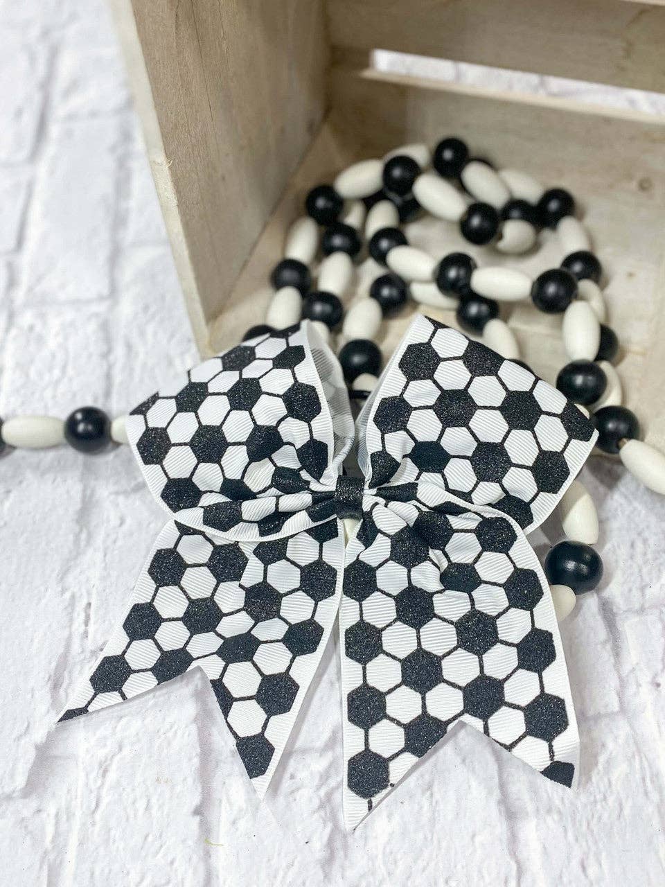 Soccer Cheer Bow