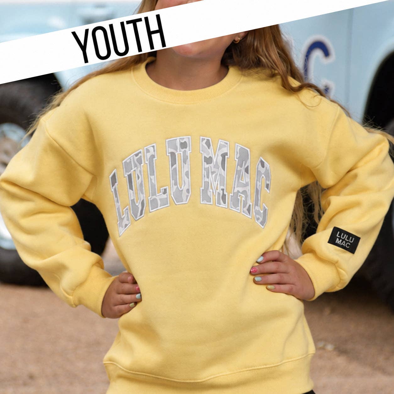 Lulu Mac Sweatshirt: BUTTER