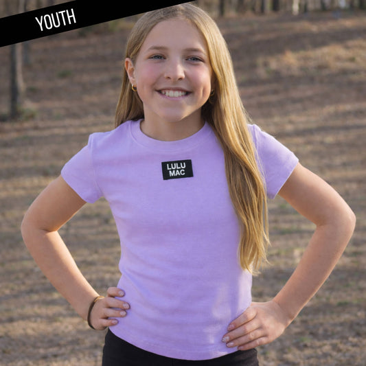 Kids Baby Doll Top - Lavender