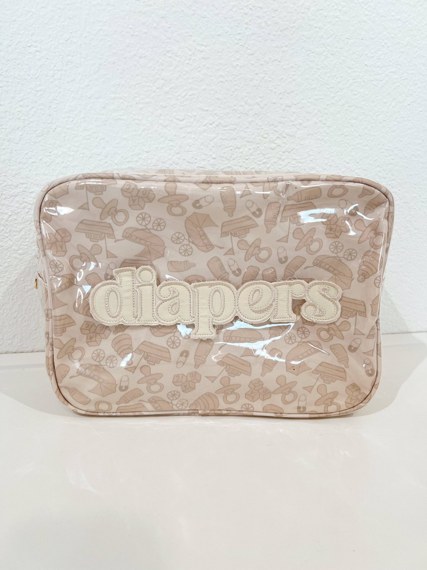Diapers XL - Clear Coat Bag: Blue