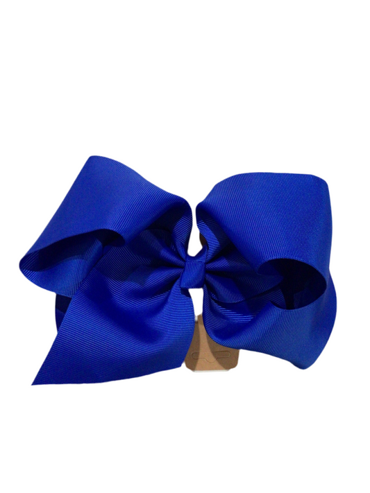 Royal Blue Large Bow