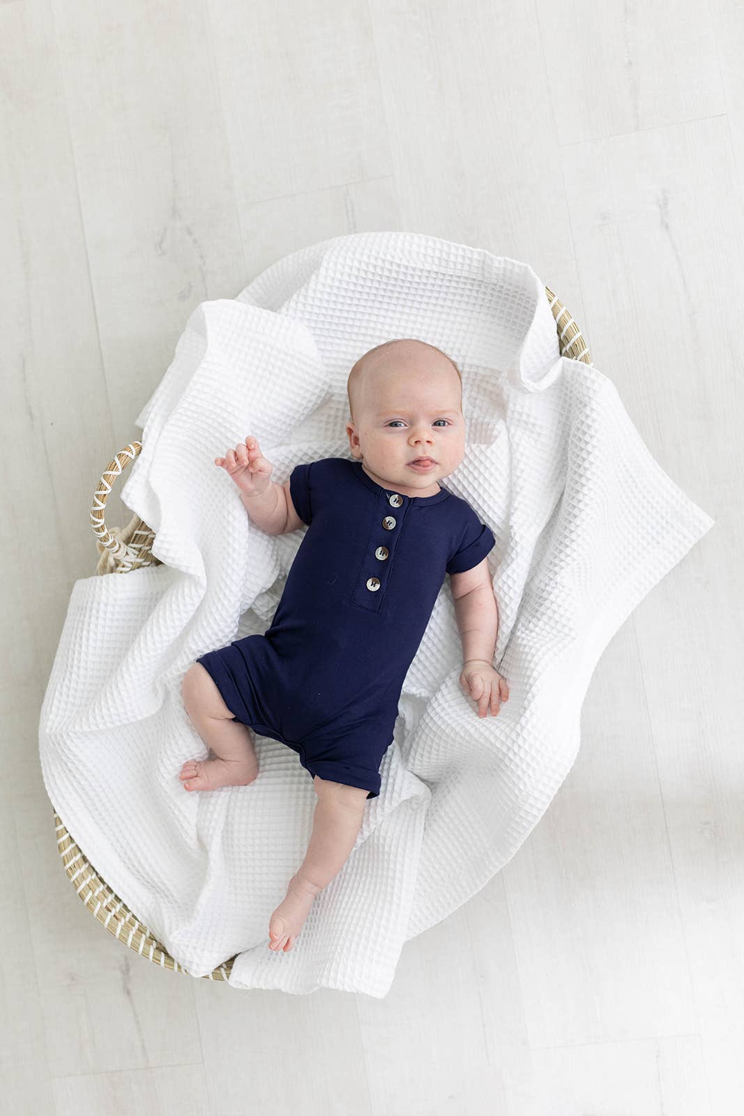 Baby Rompers - Navy Blue