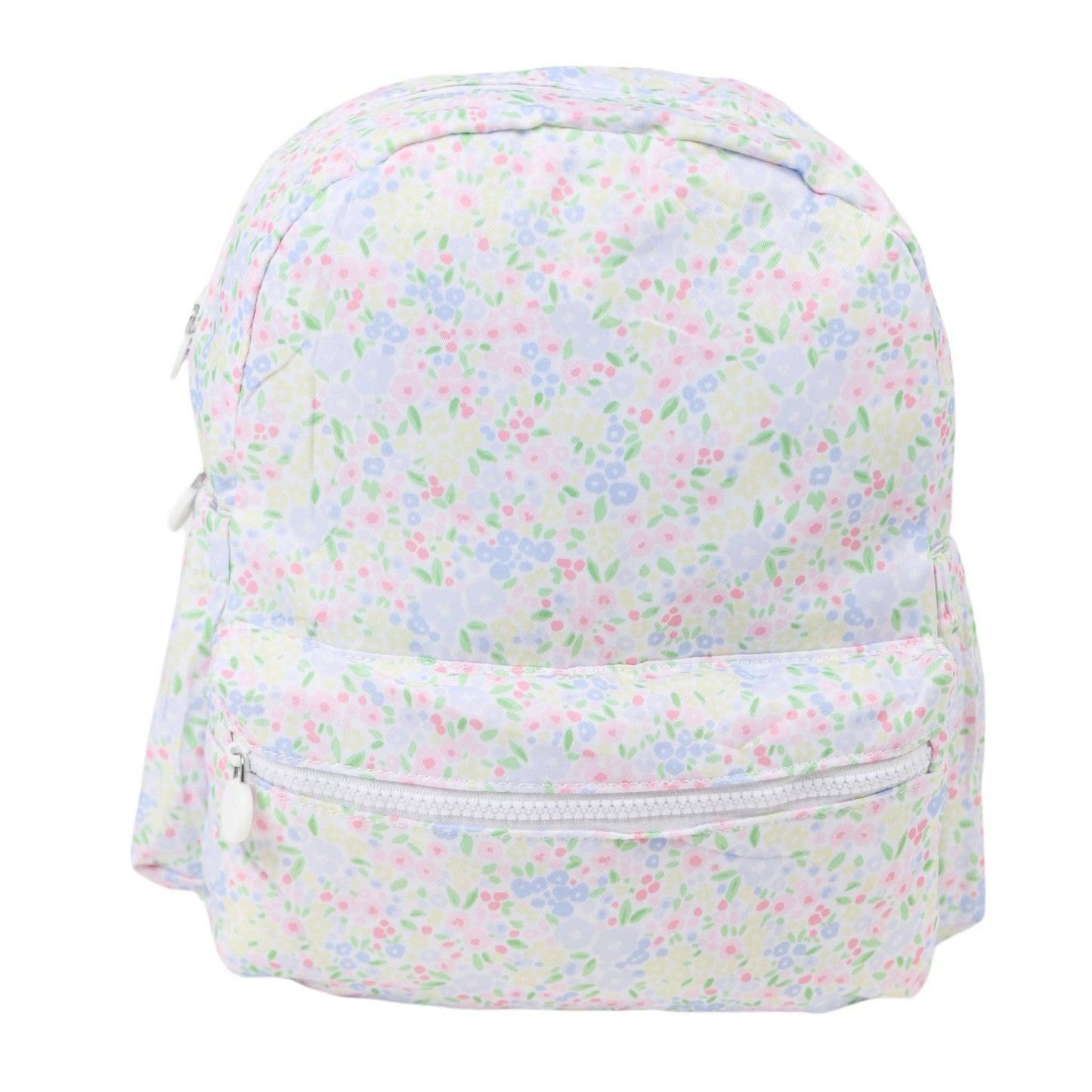 Nylon Backpack (Full Size): Light Pink Gingham