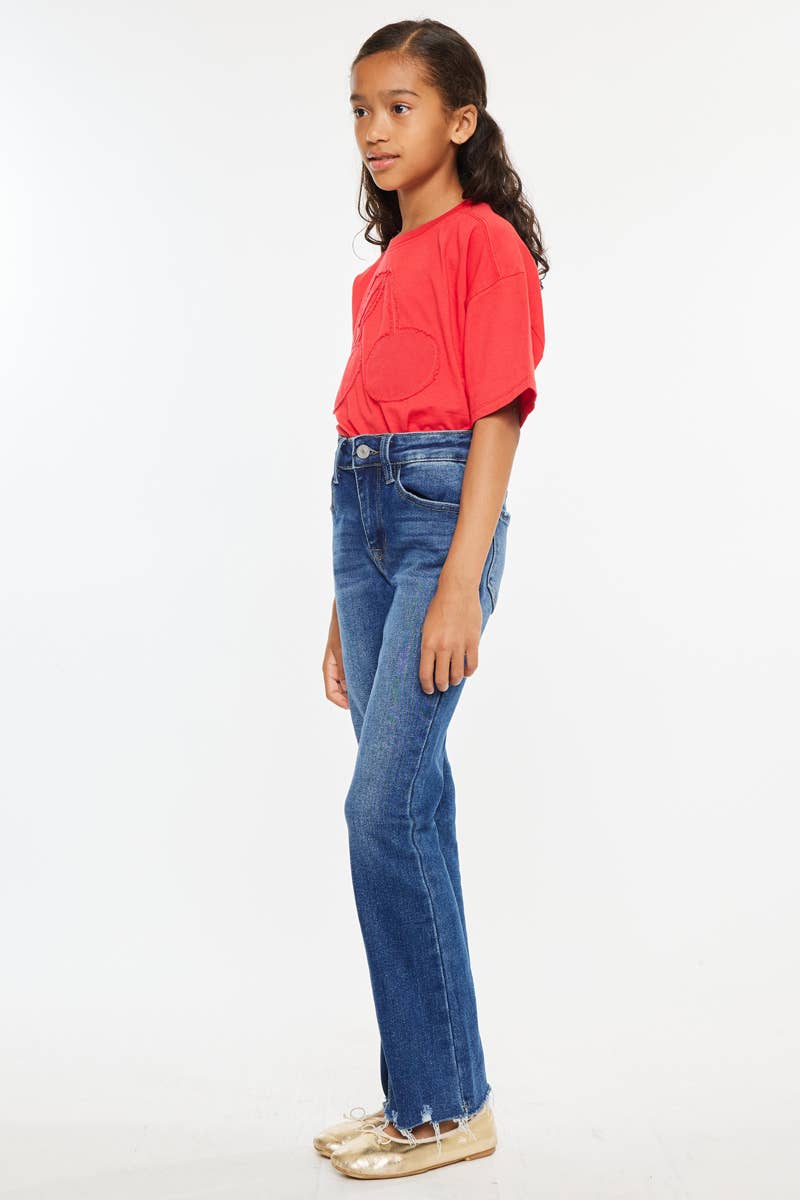 YOUTH OPEN PACK HIGH RISE BOOTCUT JEANS