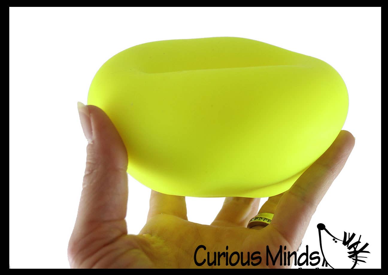 1 Jumbo 4" Doh Stress Stretch Ball - Moldable Pinch Poke Se