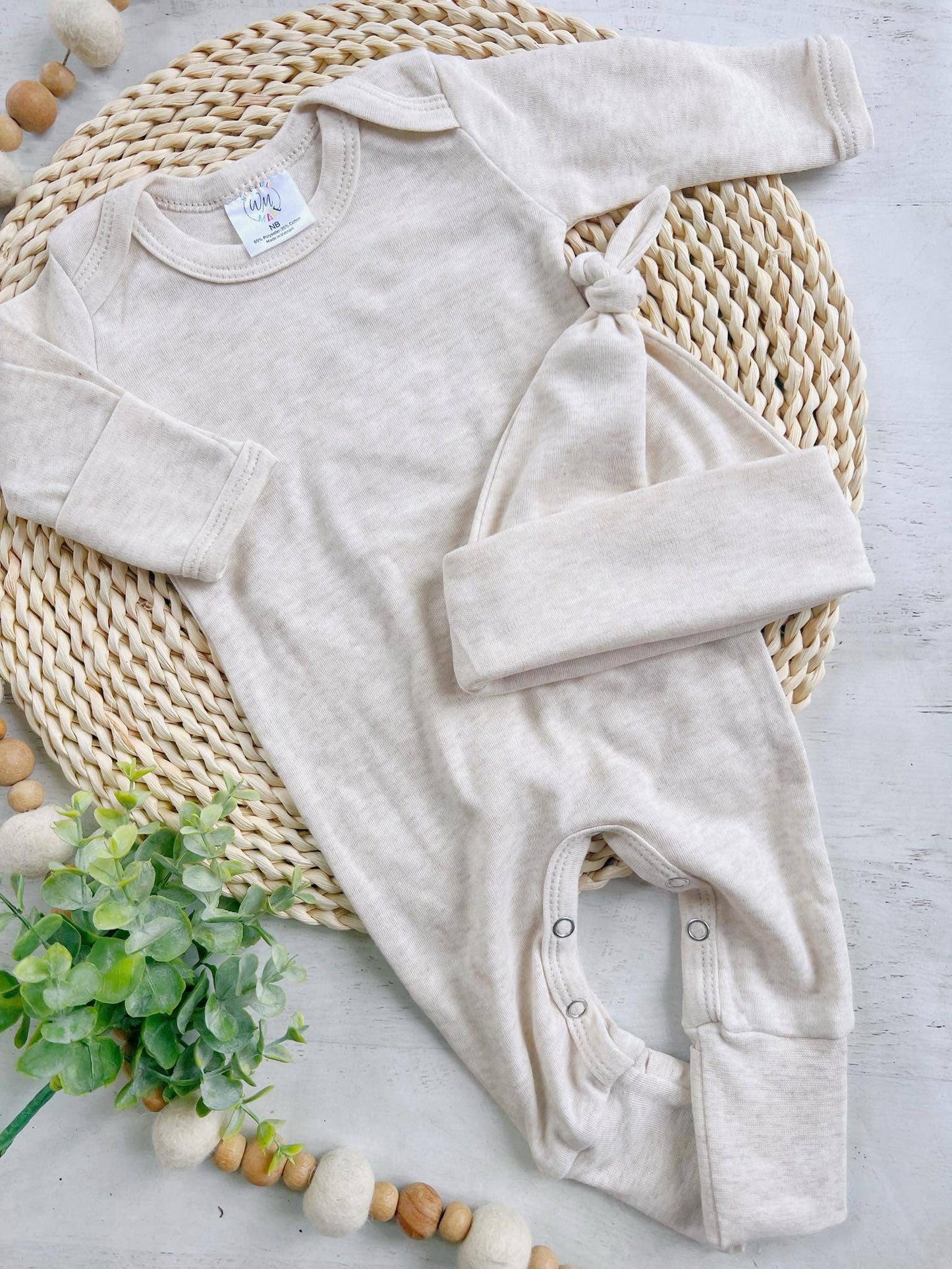 Baby Romper Blank - Solids Patterns: Navy