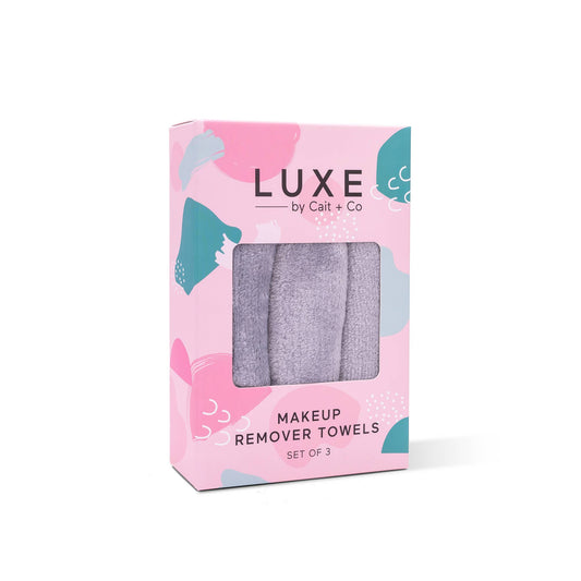 Luxe Makeup Remover Towel: Grey