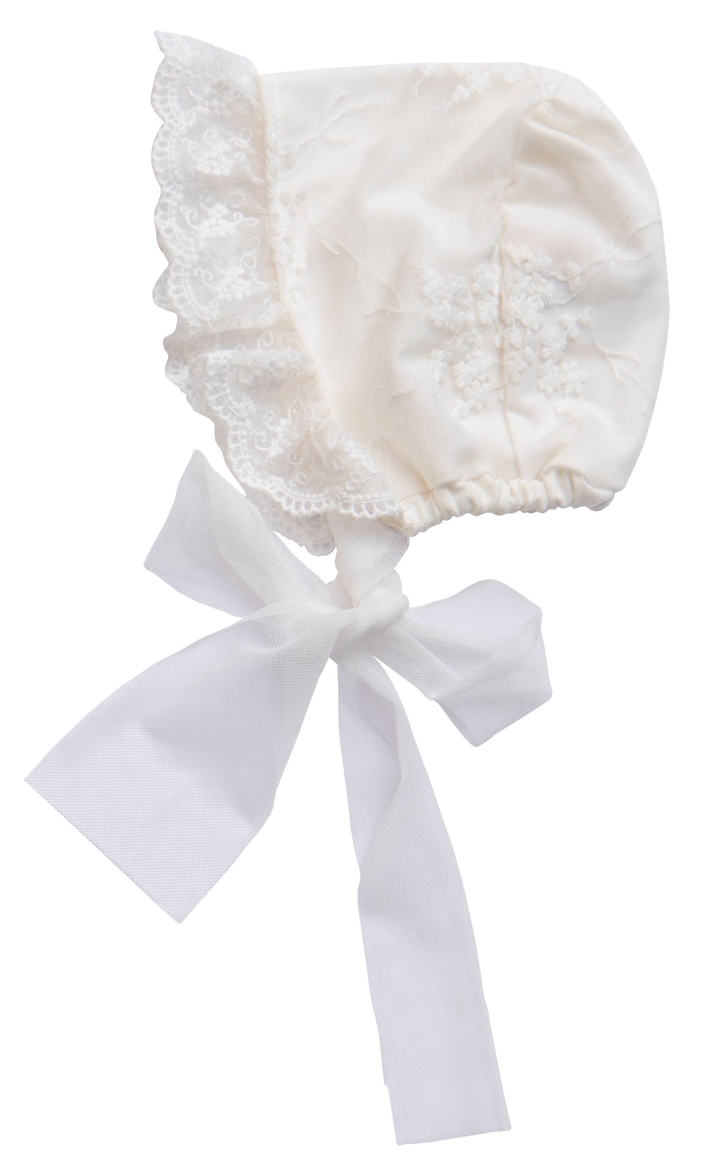 Haute Baby Anna Corinne Baby Bonnet: 0/3M