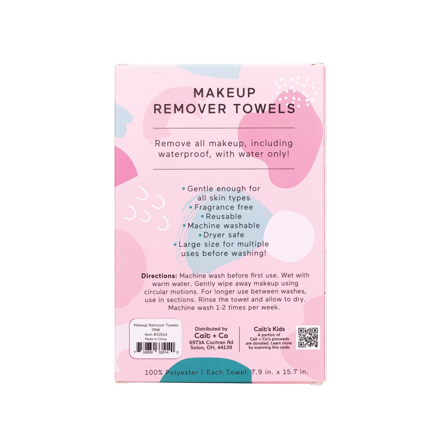 Luxe Makeup Remover Towel: Assorted