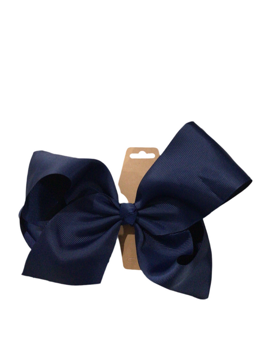 Deep Navy Large Bow